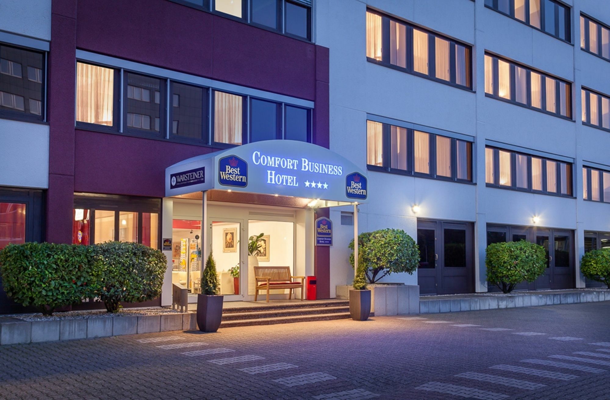 Best Western Comfort Business Hotel Duesseldorf-Нойс Экстерьер фото